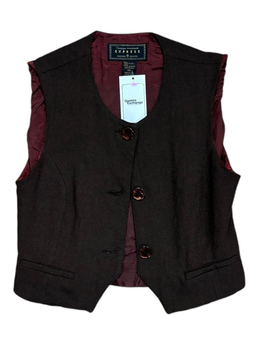 Compagnie Internationale Express Brown Vest - XS -