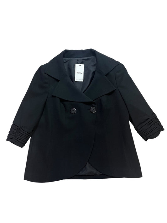 No Brand Black Jacket  3/4 Sleeve - M/L -