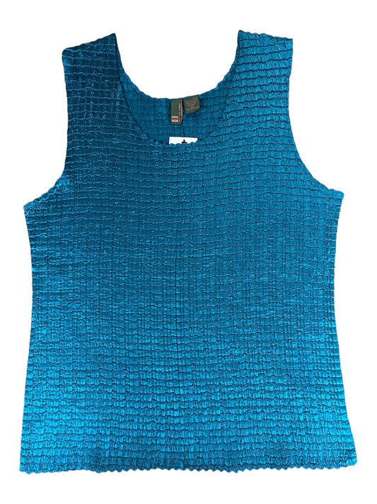 Sere Nade Turquoise Sleeveless Top - 2X -