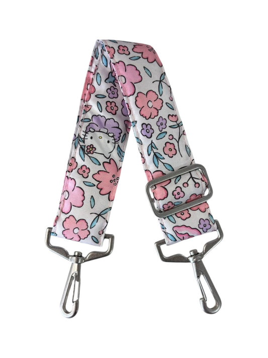 Short Hobo Strap HK Floral - "1.5"" x 14"" - 22""" -