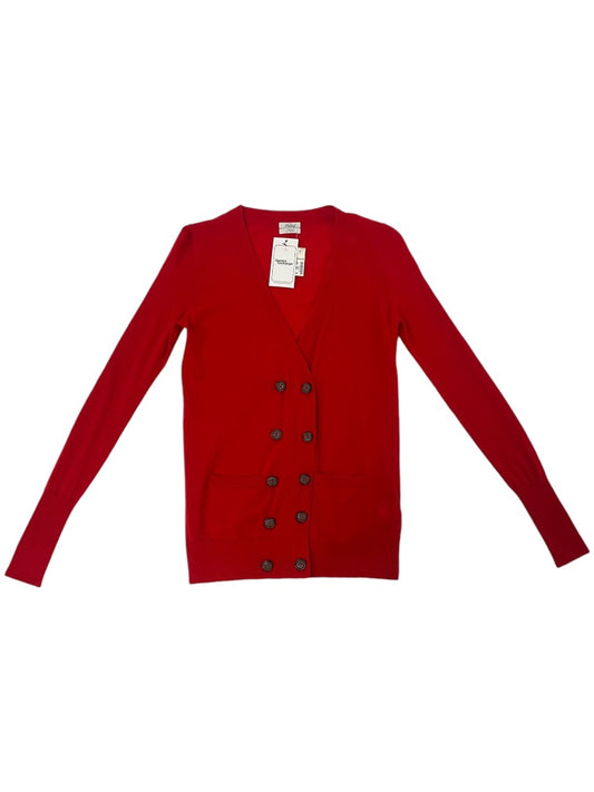 Wallace by Madewell Red V-Neck Cardigan (NWT) - XS -