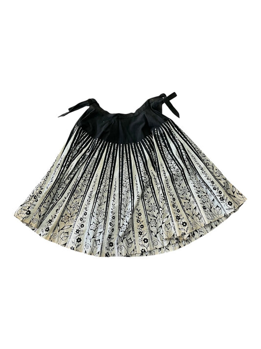 Brown/beige sequined skirt - sm/md -