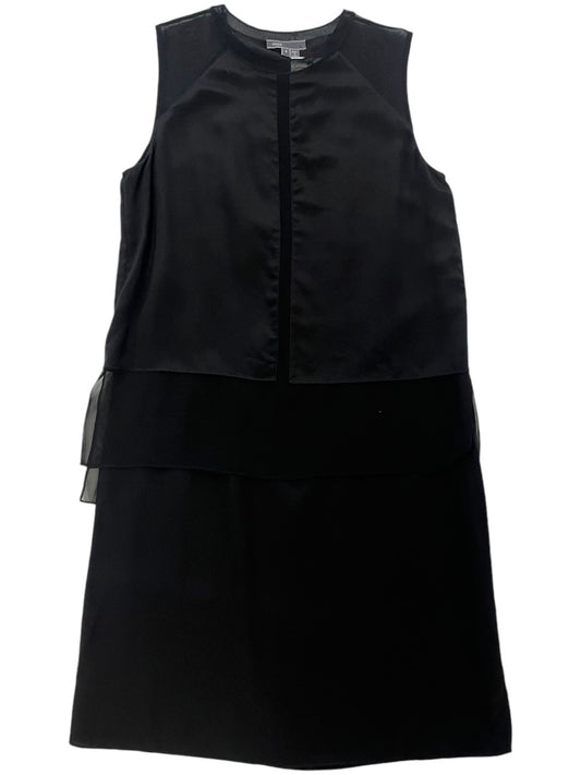 Vince Black Layered Sleeveless Dress - S -