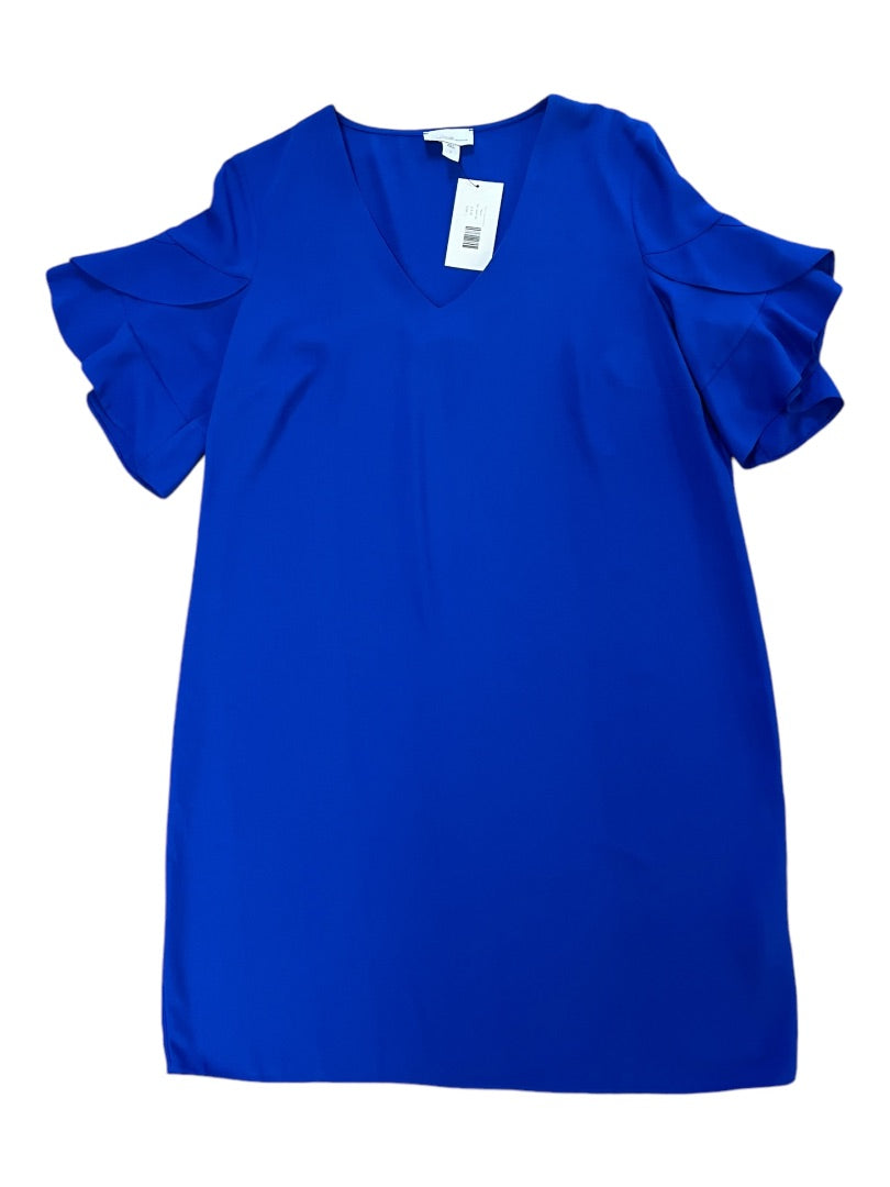 Jaclyn Smith Blue Sheath Dress - L -